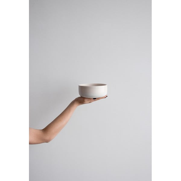 Różowo-biała kamionkowa miska ÅOOMI Dust, ø 15 cm-image-2