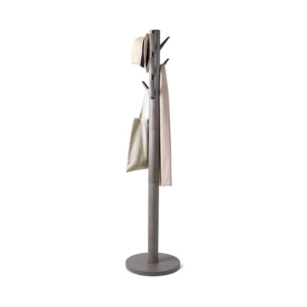 Szary wieszak z drewna kauczukowego Flapper – Umbra-image-4