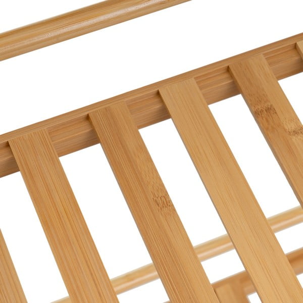 Bambusowy regał na kółkach w naturalnym kolorze 44x75 cm – Casa Selección-image-4