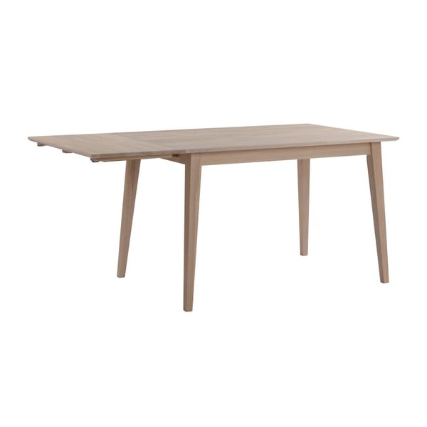 Matowy lakierowany stół z drewna dębowego z opuszczanym blatem Rowico Mimi, 120 x 80 cm-image-4