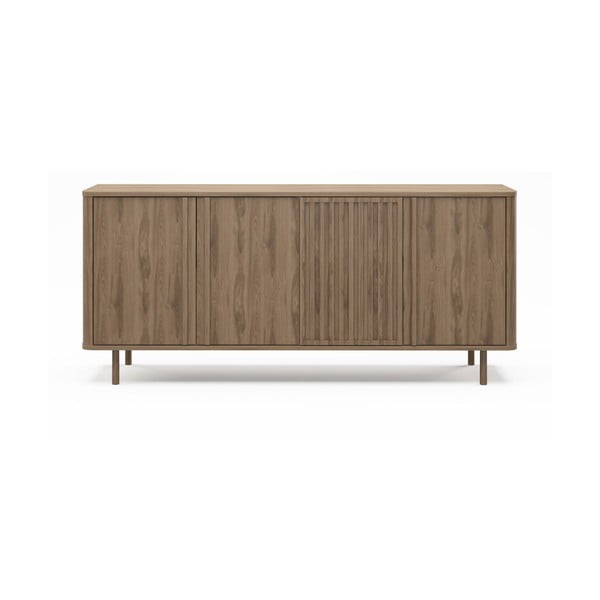 Komoda w dekorze dębu w naturalnym kolorze 180x80x40 cm Salma – Marckeric