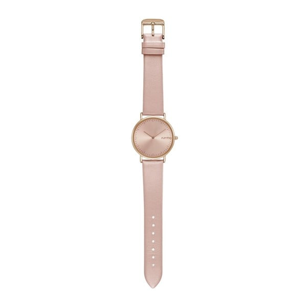Zegarek damski ze skórzanym paskiem w kolorze różowego złota Rumbatime SoHo