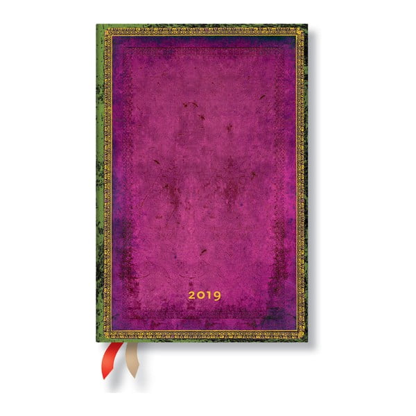 Kalendarz na 2019 rok Paperblanks Byzantium Horizontal, 10x14 cm