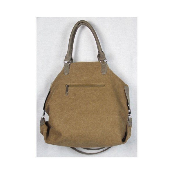 Brązowa torba tekstylna Sorela Bushira-image-1