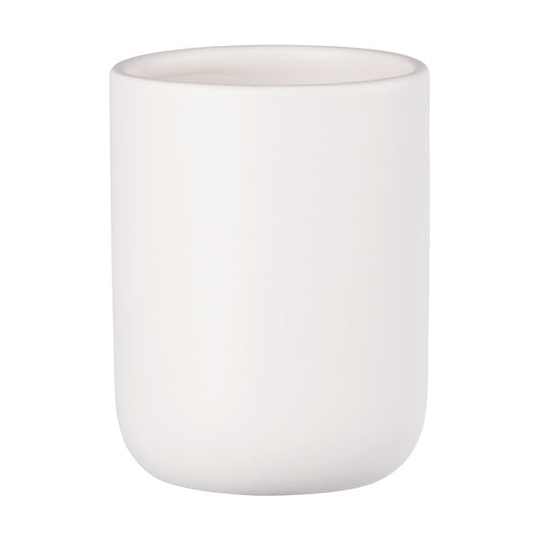 Biały ceramiczny kubek na szczoteczki do zębów Olinda – Allstar-image-2
