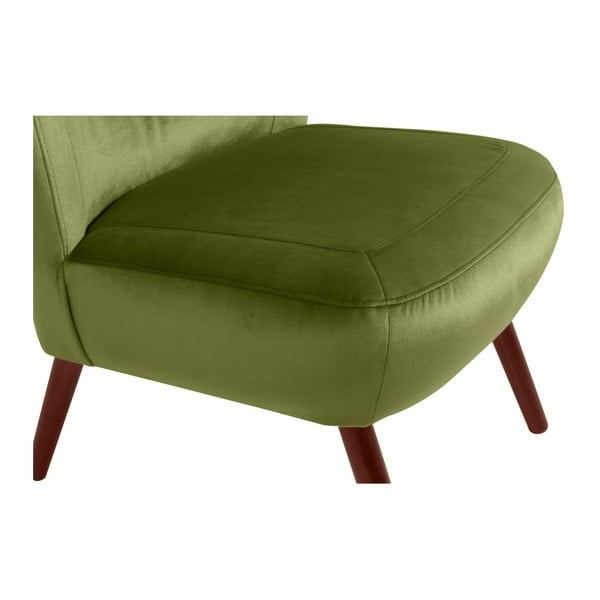 Zielony fotel Max Winzer Sari Velvet-image-3