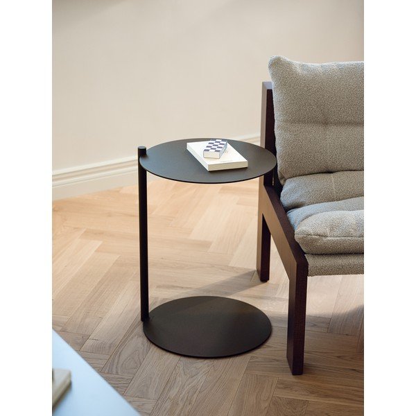 Stalowy okrągły stolik ø 40 cm Ande – noo.ma-image-1