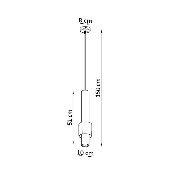 Biała lampa wisząca Sollux Nwanko-image-4