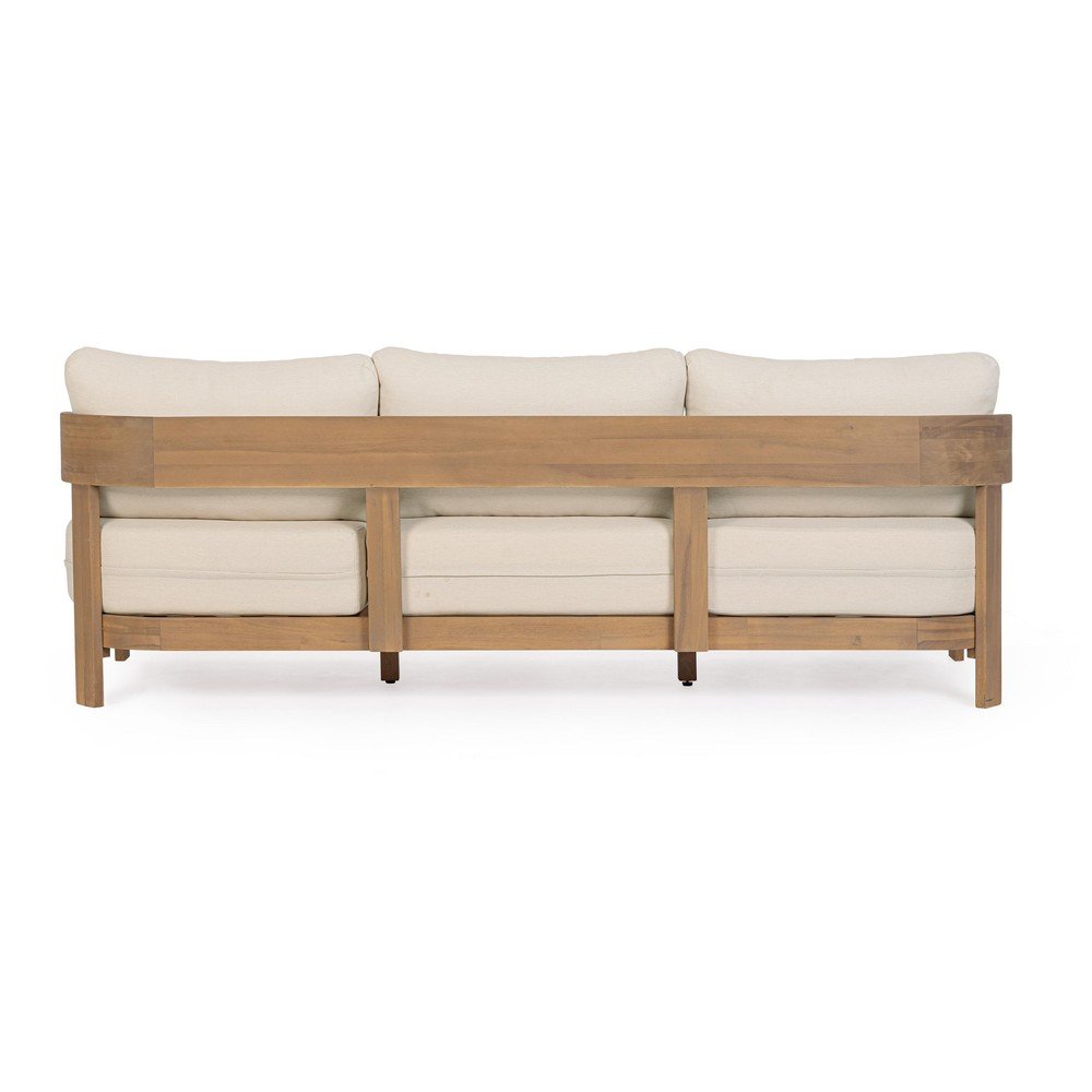 Sofa ogrodowa z litego drewna akacjowego w naturalnym kolorze Pablo – Bizzotto (zdjęcie 4)