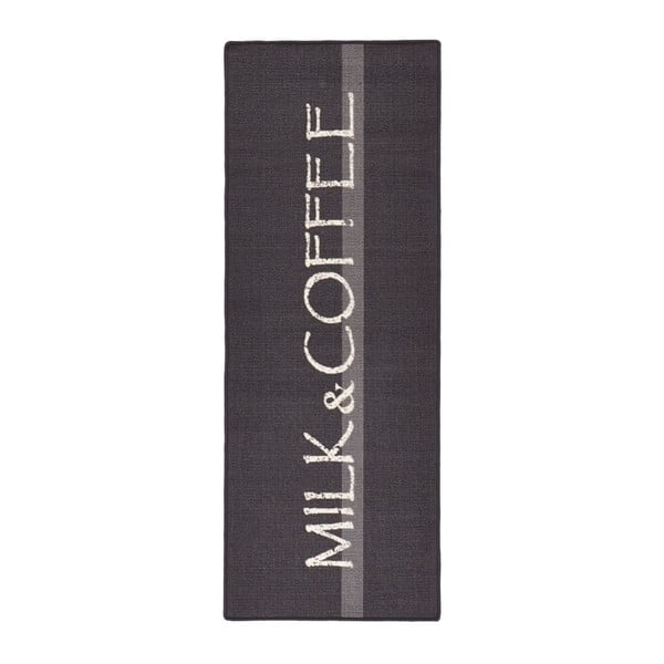 Szary chodnik kuchenny Hanse Home Milk & Coffee, 67x180 cm