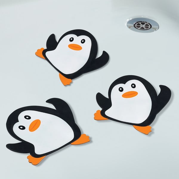 Dziecięce maty antypoślizgowe do wanny 5 szt. 11x12 cm Pingy – Spirella-image-1