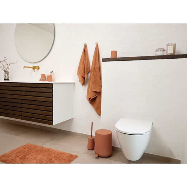 Pomarańczowy kamionkowy dozownik do mydła 250 ml Nova One – Zone-image-2