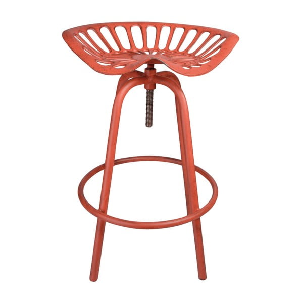Czerwone krzesło z siedziskiem z traktora Esschert Design