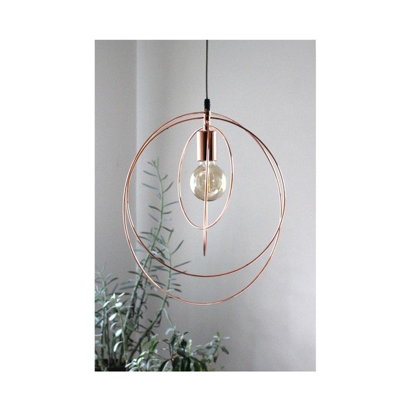 Lampa
  wisząca w kolorze miedzi Red Cartel Circles-image-2