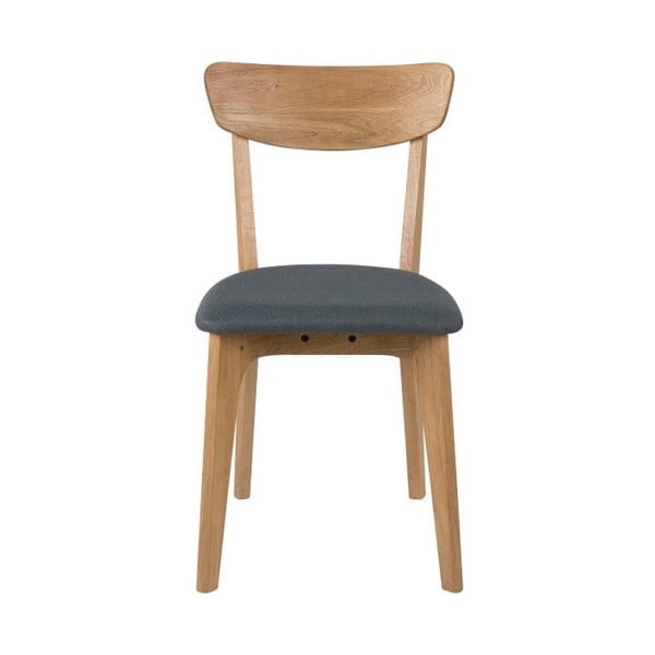 Szaro-naturalne tapicerowane krzesła zestaw 2 szt. Taxi – Actona-image-2