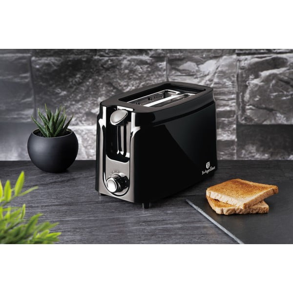 Czarny toster Black Silver Collection – BerlingerHaus-image-1