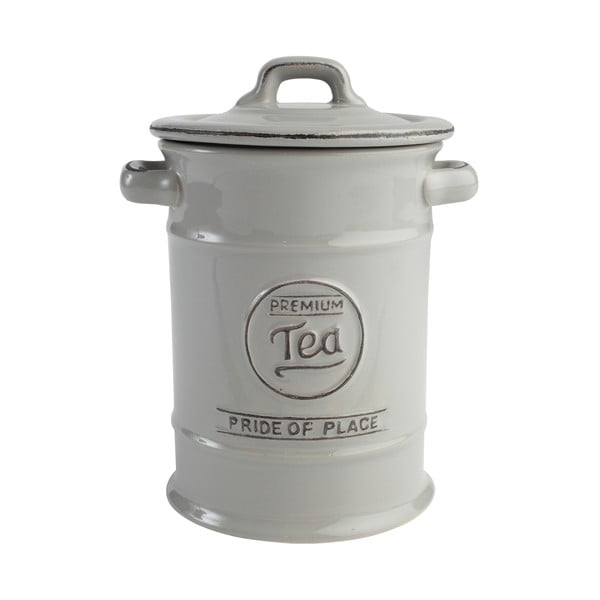 Szary pojemnik ceramiczny na herbatę T&G Woodware Pride of Place
