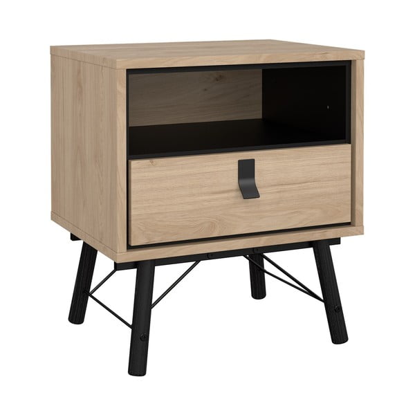 Szafka nocna w dekorze dębu Ry – Tvilum-image-2