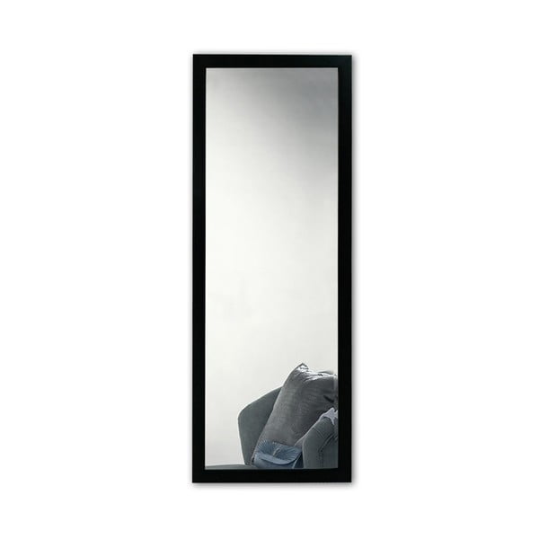 Lustro ścienne w czarnej ramie Oyo Concept, 40x105 cm
