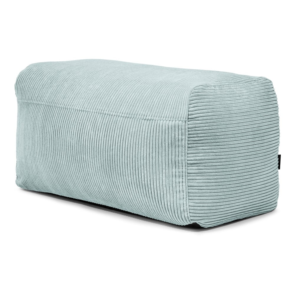 Miętowy sztruksowy worek do siedzenia Plus 100 Lounge – SLOWDOWN