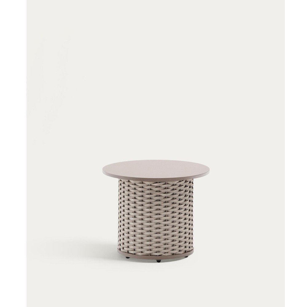 Metalowy okrągły stolik ogrodowy ø 50 cm Sedalis – Kave Home (zdjęcie 7)
