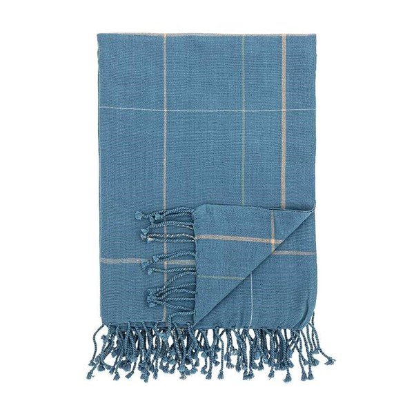 Koc bawełniany 130x170 cm Golam − Bloomingville