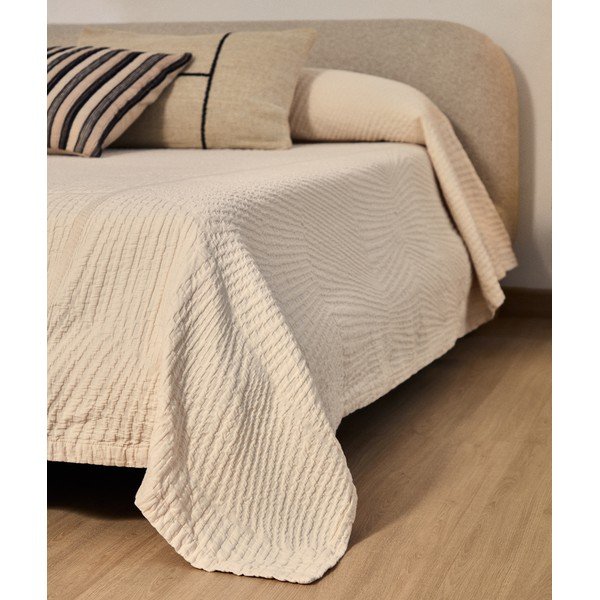 Kremowa narzuta 240x260 cm Raylo – Kave Home-image-3