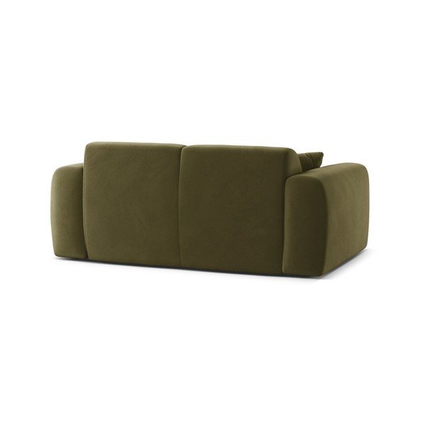 Aksamitna sofa w kolorze khaki 170 cm Molino – Micadoni -image-3