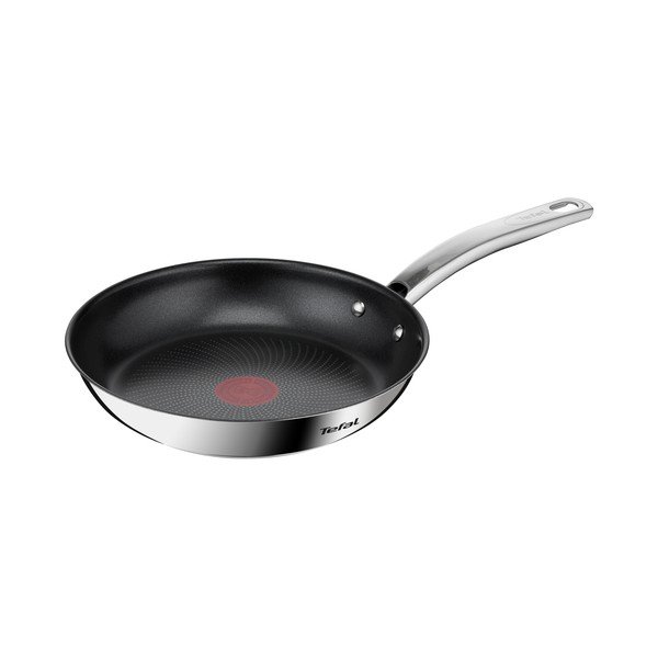 Patelnia z powłoką nieprzywierającą ze stali nierdzewnej ø 24 cm Intuition B8170444 – Tefal