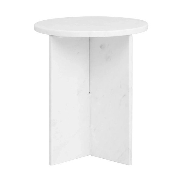 Marmurowy okrągły stolik ø 40 cm Savio – Premier Housewares