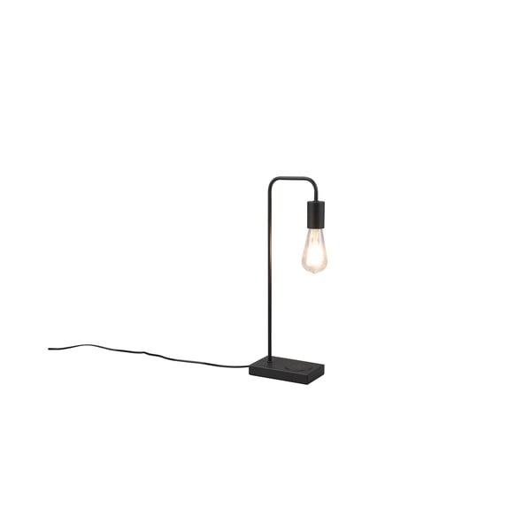 Lampa stołowa w kolorze matowej czerni (wys. 51 cm) Milla – Trio
