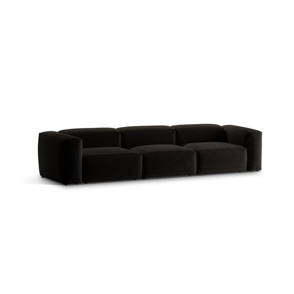 Czarna sofa 364 cm Bergamo – Cosmopolitan Design-image-2