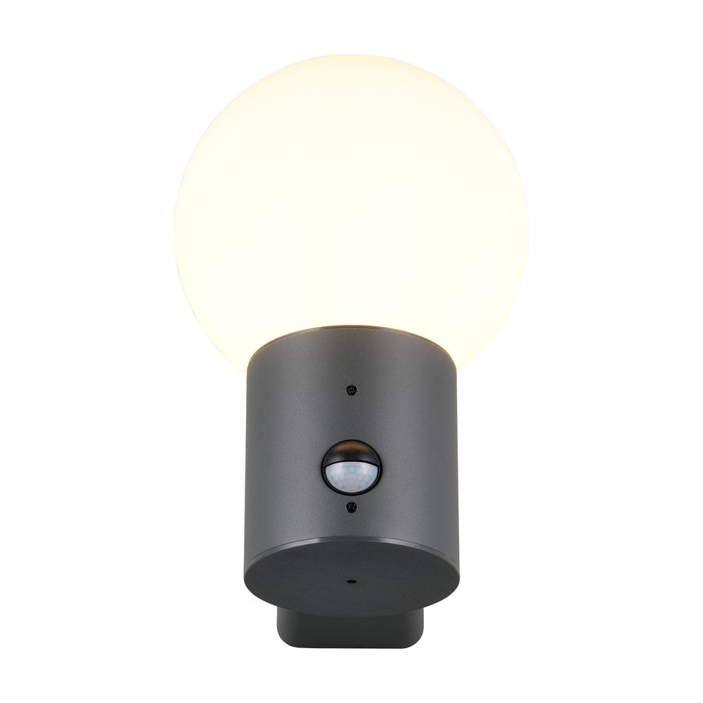 Lampa zewnętrzna ścienna z czujnikiem ruchu ø 18 cm Mures – Trio (zdjęcie 6)