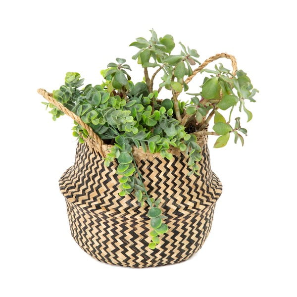 Koszyk z trawy morskiej Compactor Zic Zac, ⌀ 27 cm-image-2