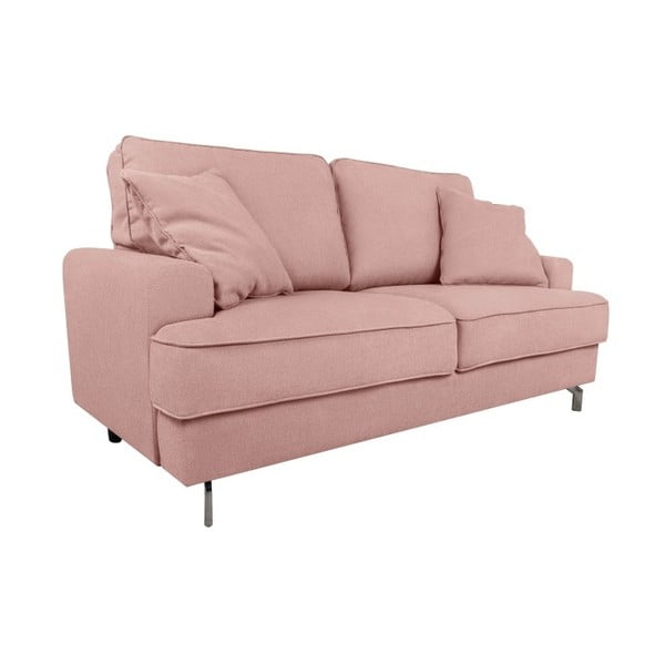 Różowa sofa dwuosobowa Kooko Home Rumba-image-2