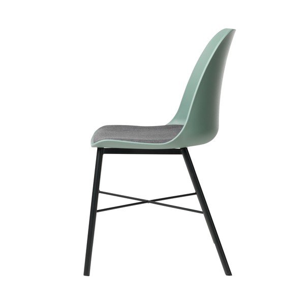 Zestaw 2 zielono-szarych krzeseł Unique Furniture Whistler-image-2