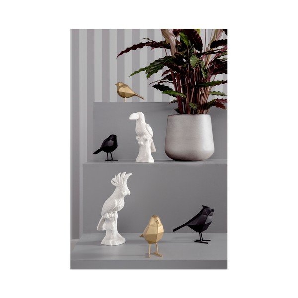 Figurka dekoracyjna w kształcie ptaszka w kolorze złota PT LIVING Bird Large Statue-image-1
