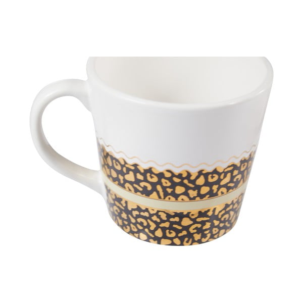 Kamionkowe kubki w biało-złotym kolorze zestaw 2 szt. 300 ml London – Premier Housewares-image-1