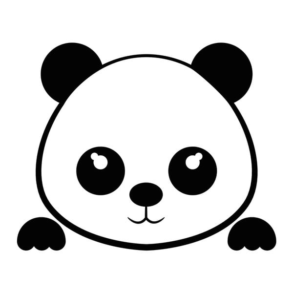 Naklejka Ambiance Panda Plug-image-1