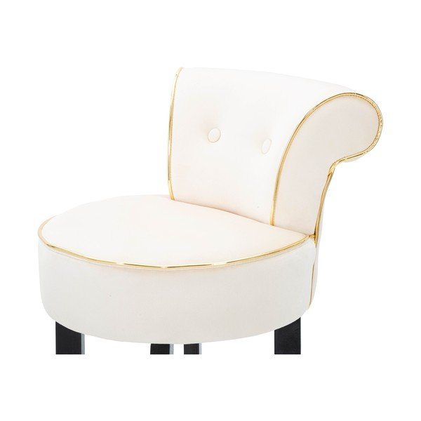 Kremowy aksamitny hoker 96 cm Luxy – Mauro Ferretti-image-4