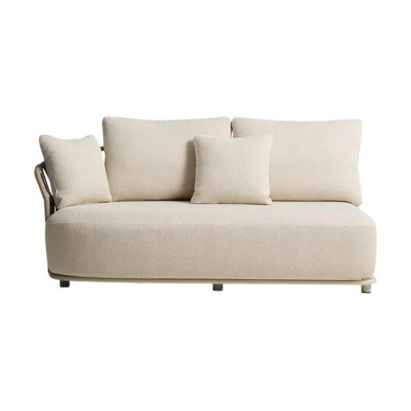 Beżowa/szarobrązowa modułowa sofa ogrodowa 170 cm Osani – Kave Home
