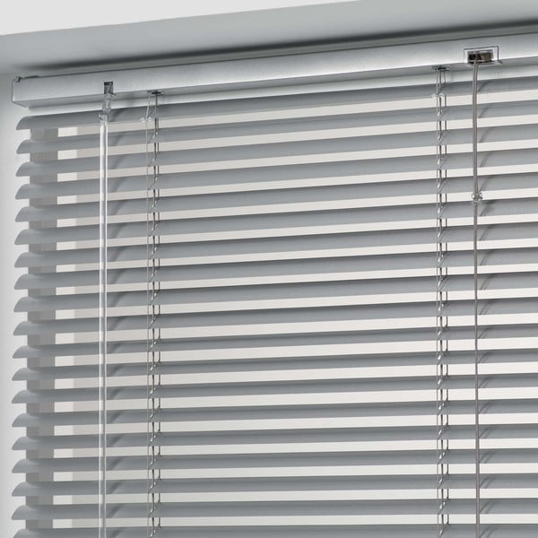 Szara metalowa żaluzja 90x130 cm Venitien – douceur d'intérieur-image-1