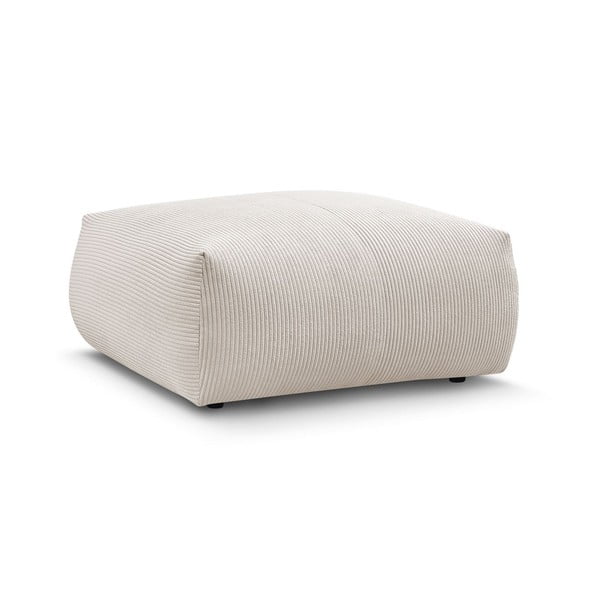 Kremowy sztruksowy podnóżek Voltaire – Bobochic Paris-image-3