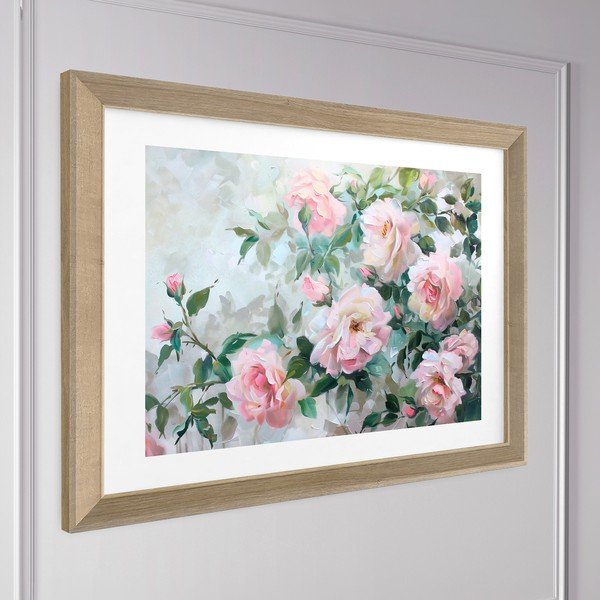 Obraz drukowany z ramą w zestawie 75x56 cm Blooming Roses – Styler-image-3