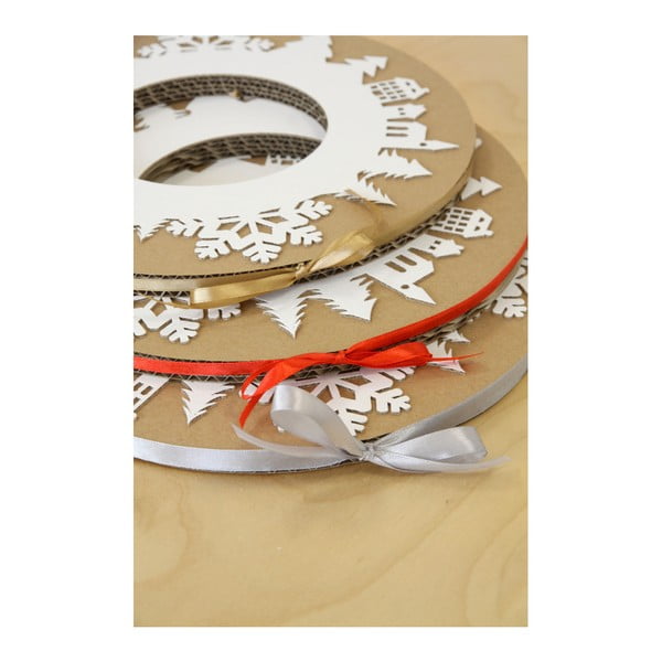 Wieniec adwentowy z szarą wstążką Unlimited Design for kids-image-4