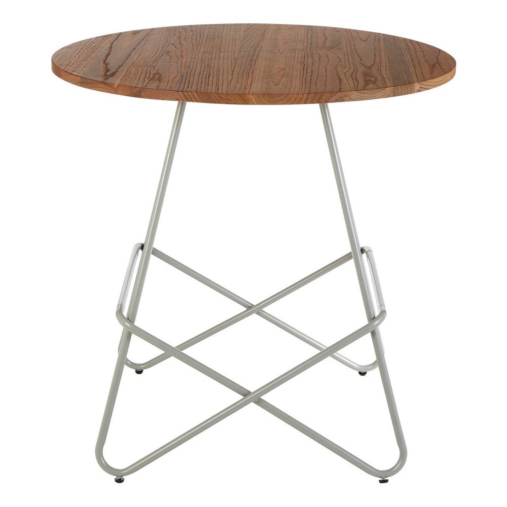 Okrągły stół z litego drewna wiązu ø 80 cm District – Premier Housewares (zdjęcie 5)