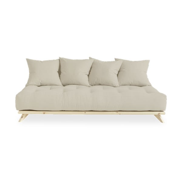 Sofa z beżowym obiciem Karup Design Senza Natural/Beige