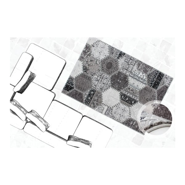 Dywan Talitha 717 Silver, 80x150 cm-image-3