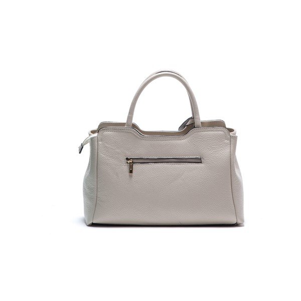 Skórzana torebka Anna Luchini 1171 Beige-image-2