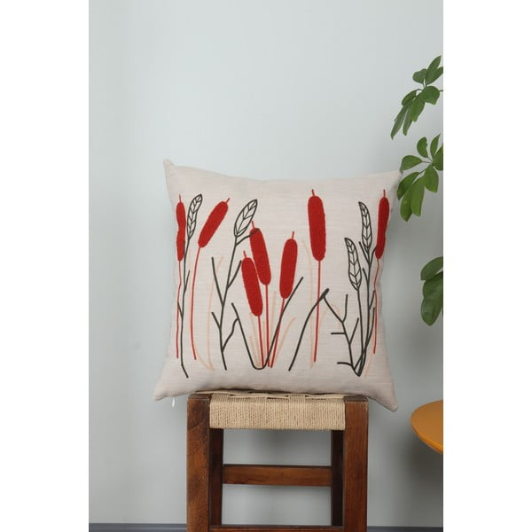 Lniana poszewka na poduszkę 43x43 cm Straw – Mioli Decor